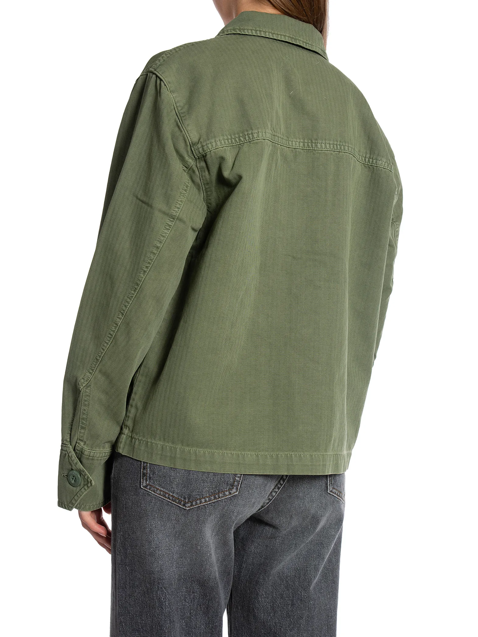 ANINE BING JACKA JAKE JACKET ATRICHOKE GREEN