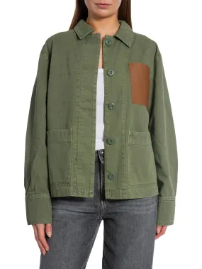 ANINE BING JACKA JAKE JACKET ATRICHOKE GREEN