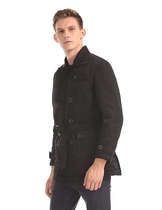 Arrow Newyork Double Breasted Belted Jacket