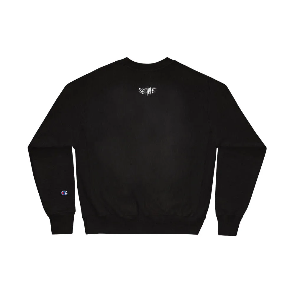 ASANOHA BOX SWEATSHIRT x CHAMPION