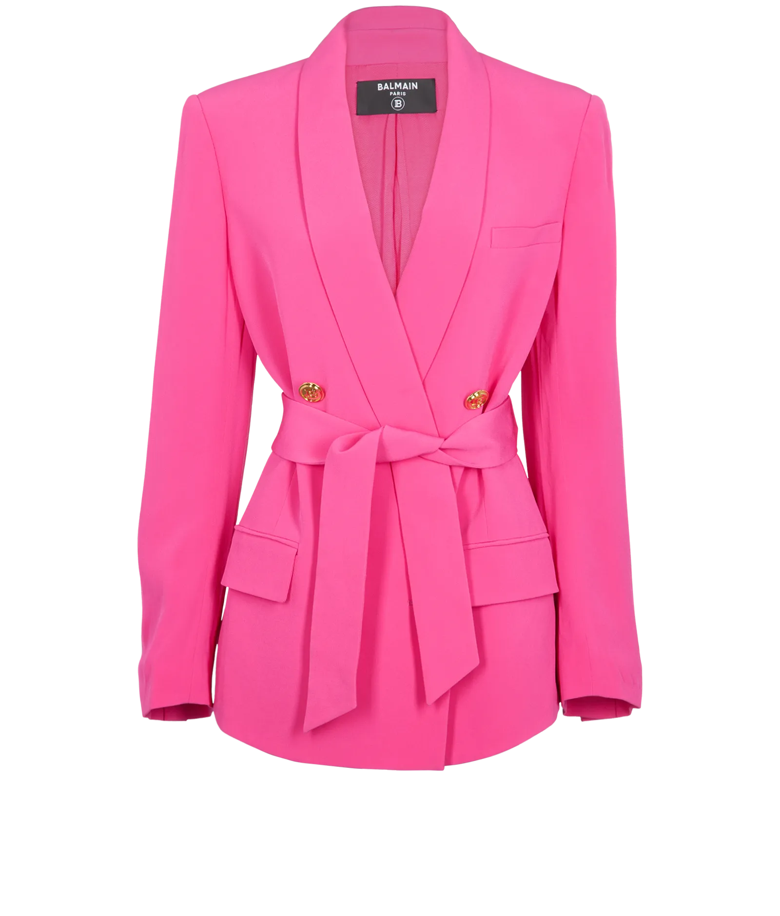 Balmain Double Breasted Belted Blazer