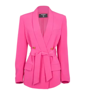 Balmain Double Breasted Belted Blazer