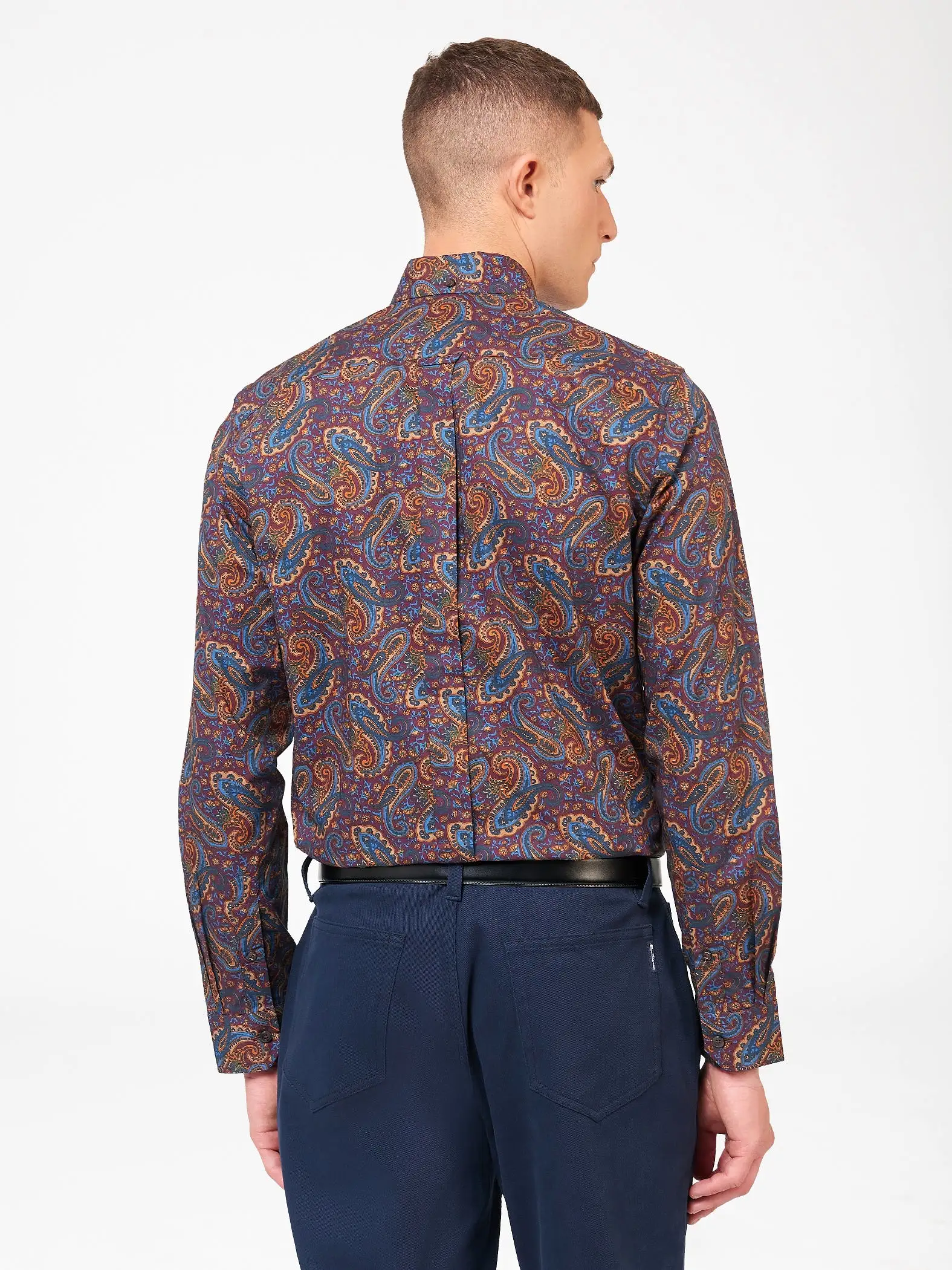 Ben Sherman Mens Paisley Print