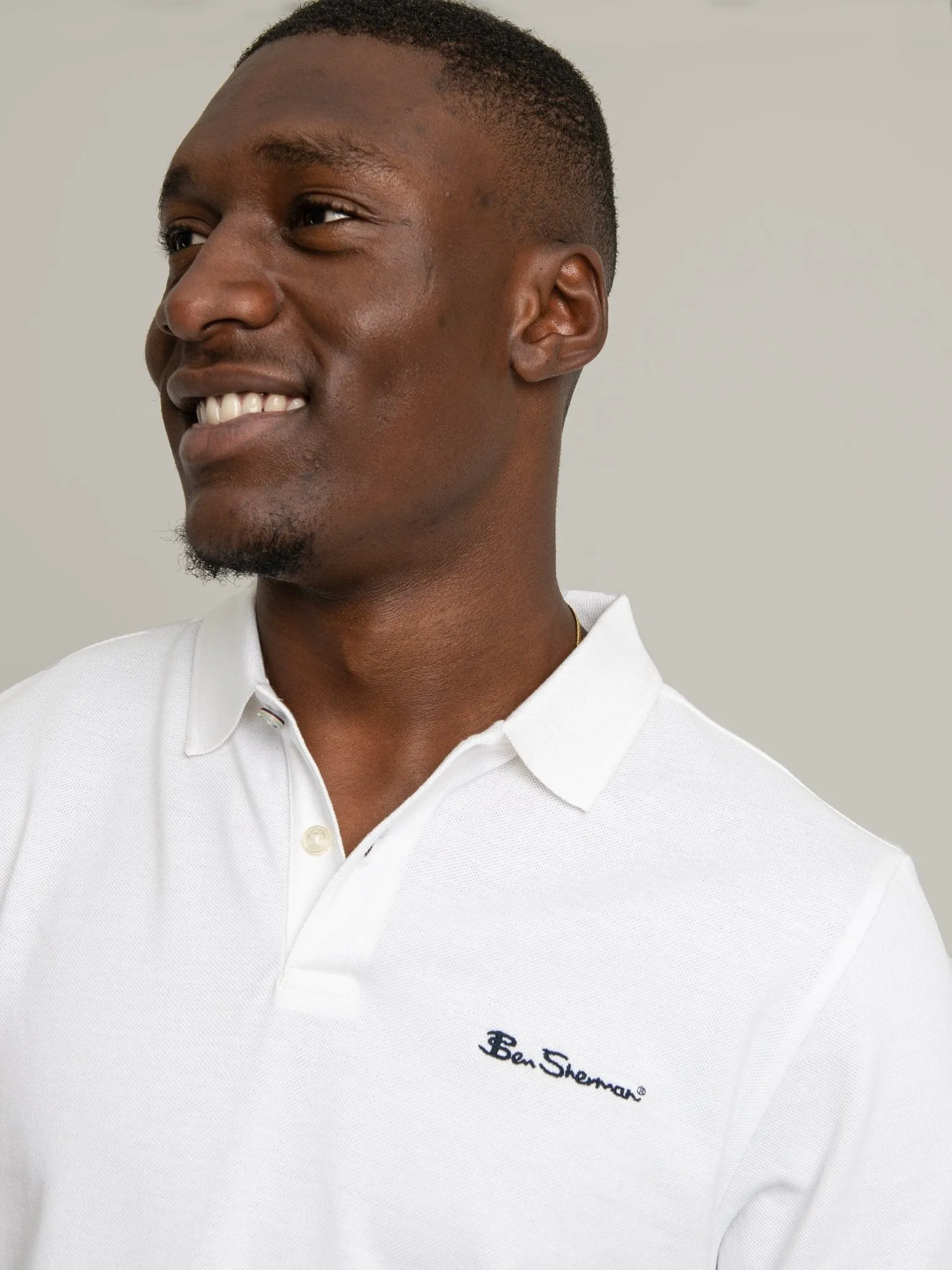 Ben Sherman Polo Ss White