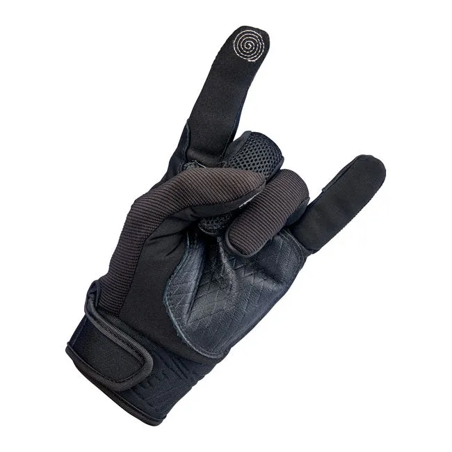 Biltwell Baja Gloves - BLACK OUT