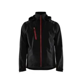 Blåkläder Work Jacket Softshell 4749 - Black Red