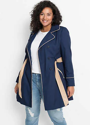 bonprix Double Breasted Trench Coat