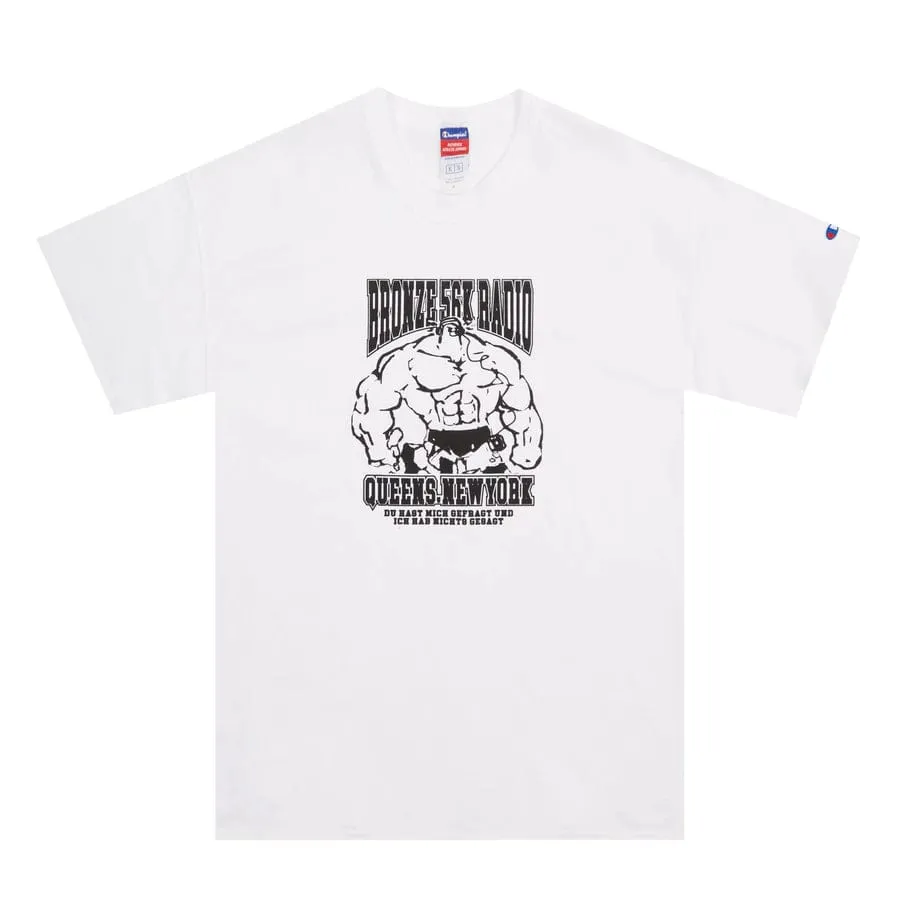 Bronze 56k Brolic Radio T-Shirt White