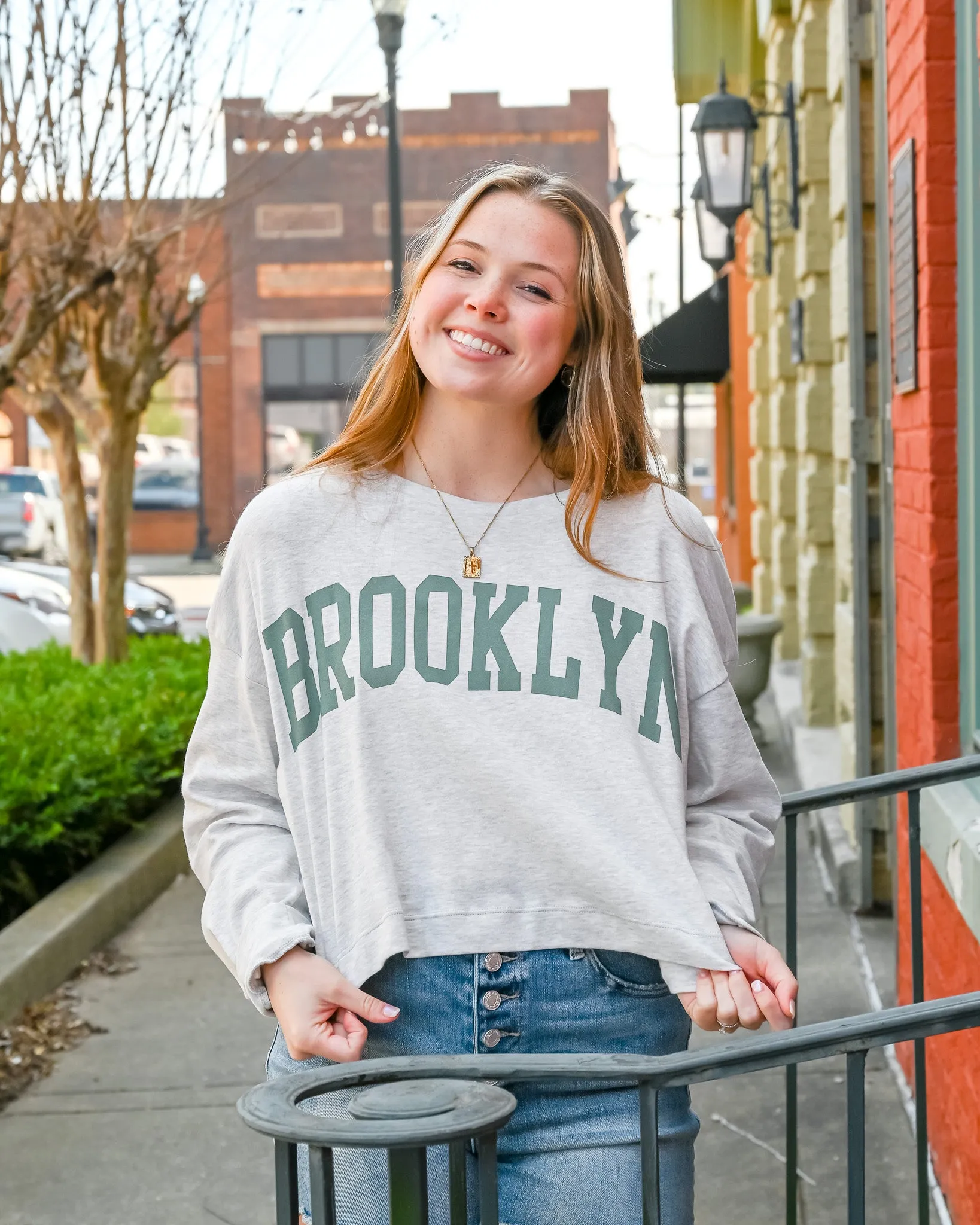 Brooklyn Long Sleeve Graphic Tee