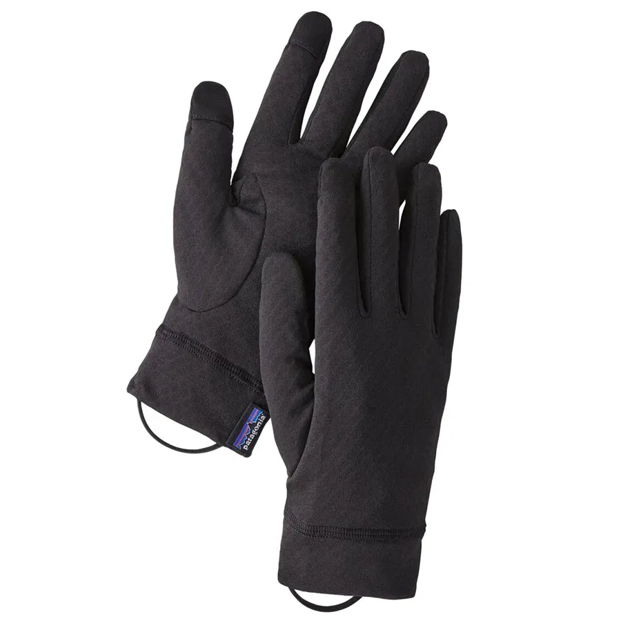 Capilene Midweight Liner Gloves - Black