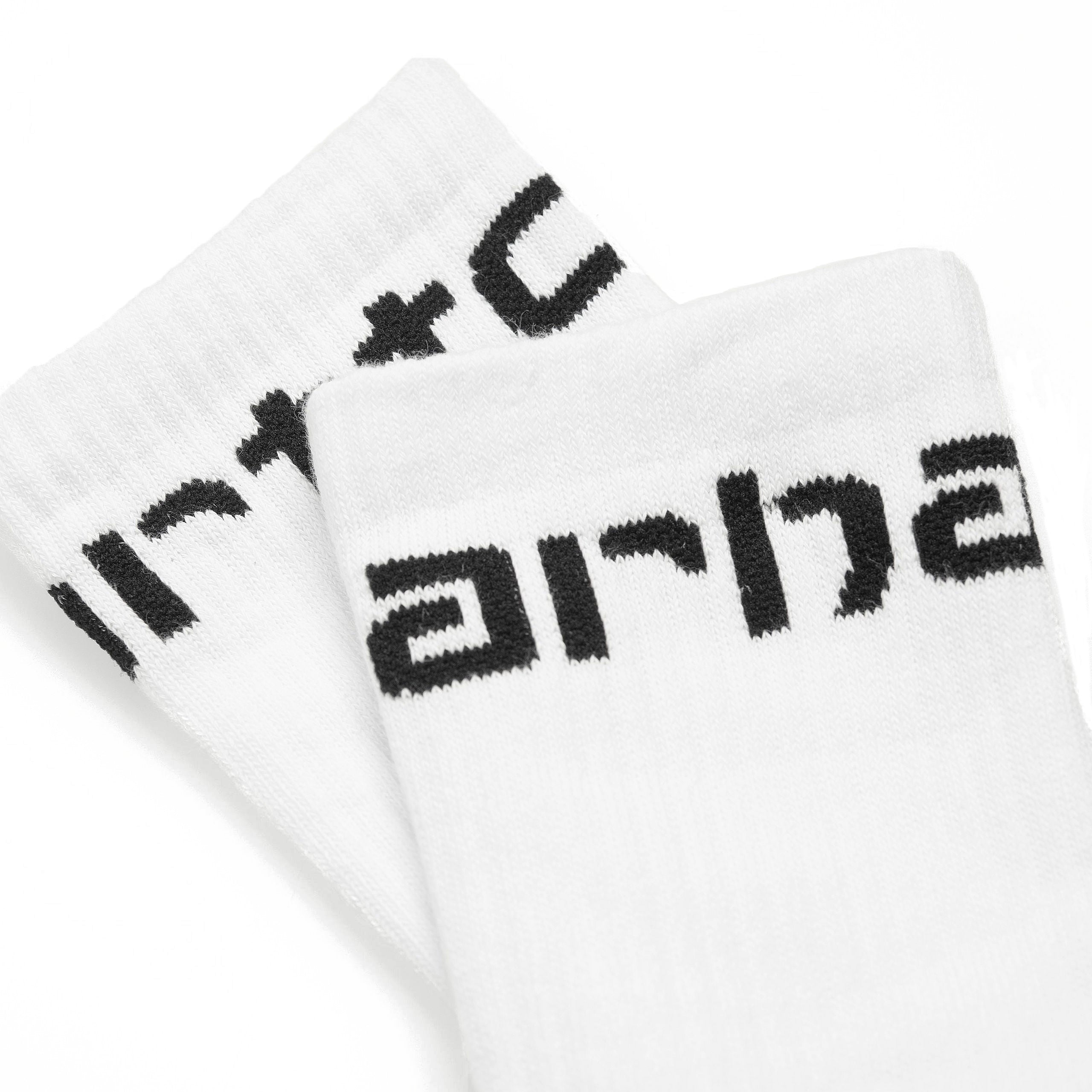 CARHARTT SOCKS WHITE / BLACK