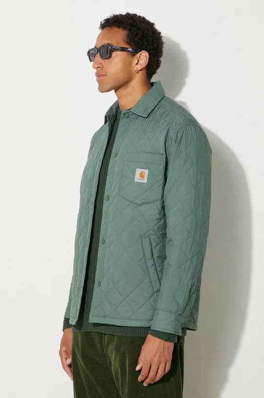 Carhartt WIP jacket Wadeson men's green color I034363.29NXX