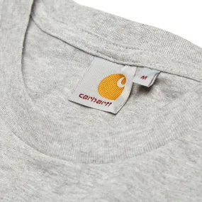 Carhartt WIP Lambert TeeGrey Heather & Camo Stain