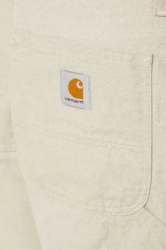 Carhartt WIP linen blend shorts Walter Single Knee Short beige color I033583.502