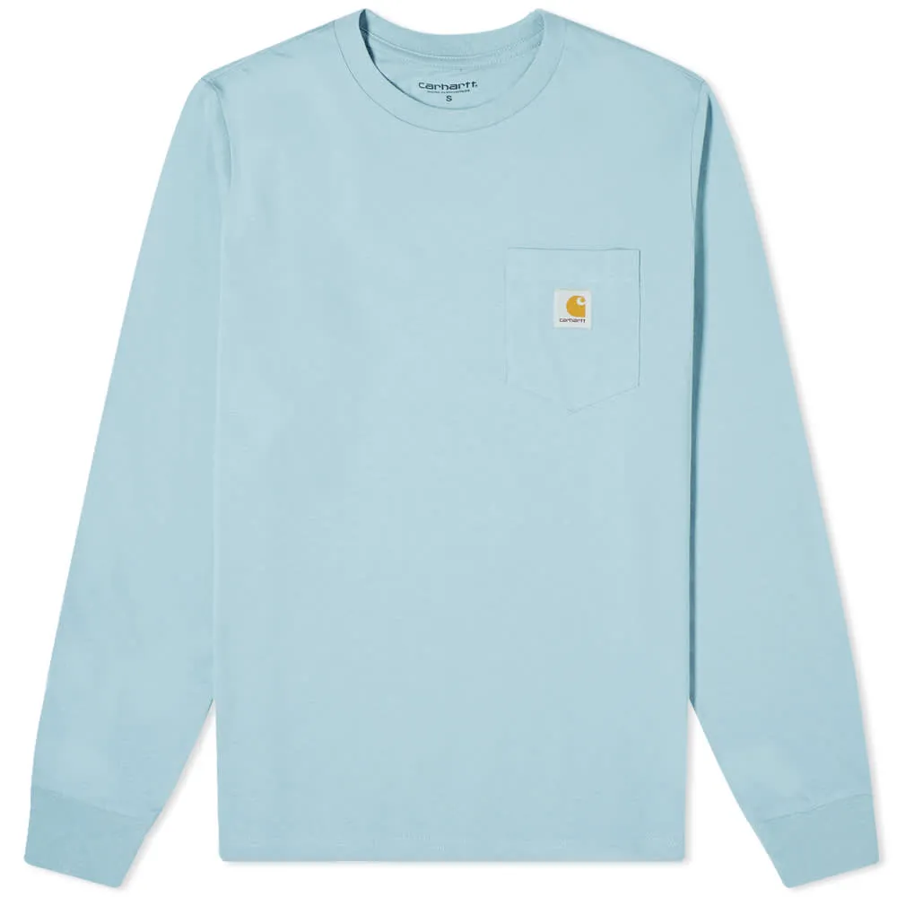 Carhartt WIP Long Sleeve Pocket TeeFrosted Blue