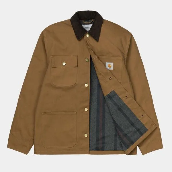 Carhartt WIP Michigan Chore Coat Hamilton Brown Tobacco