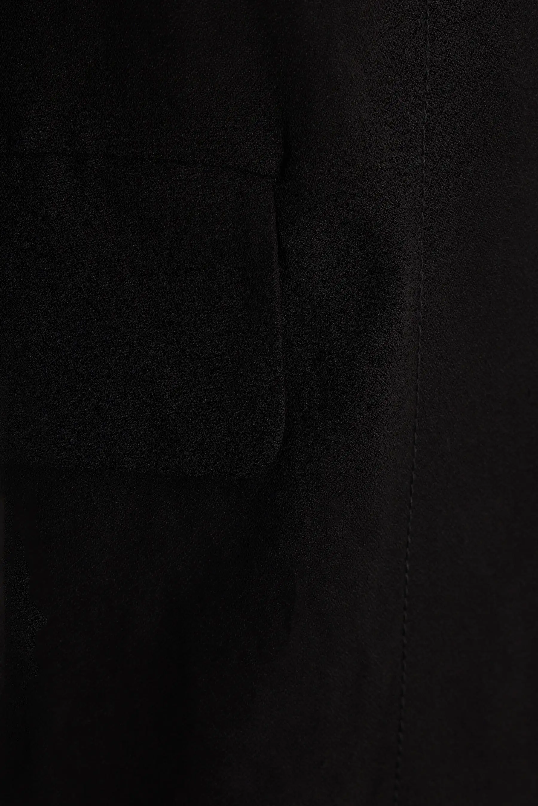 Cent single-breasted linen blend coat