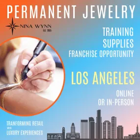 Certified In-Person Permanent Jewelry Training Los Angeles