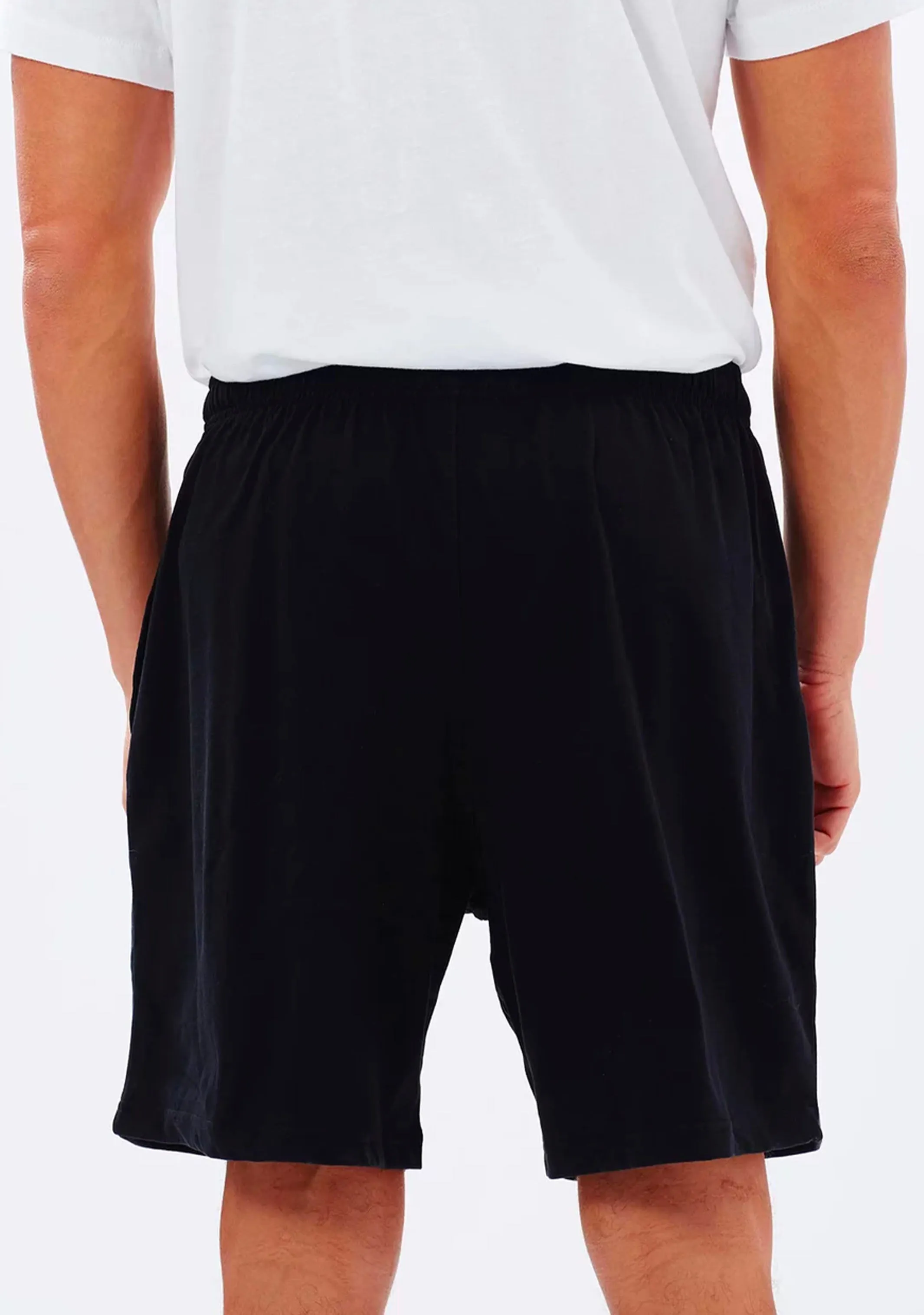 Champion Mens C Logo Jersey Short Black  A1374H BLK