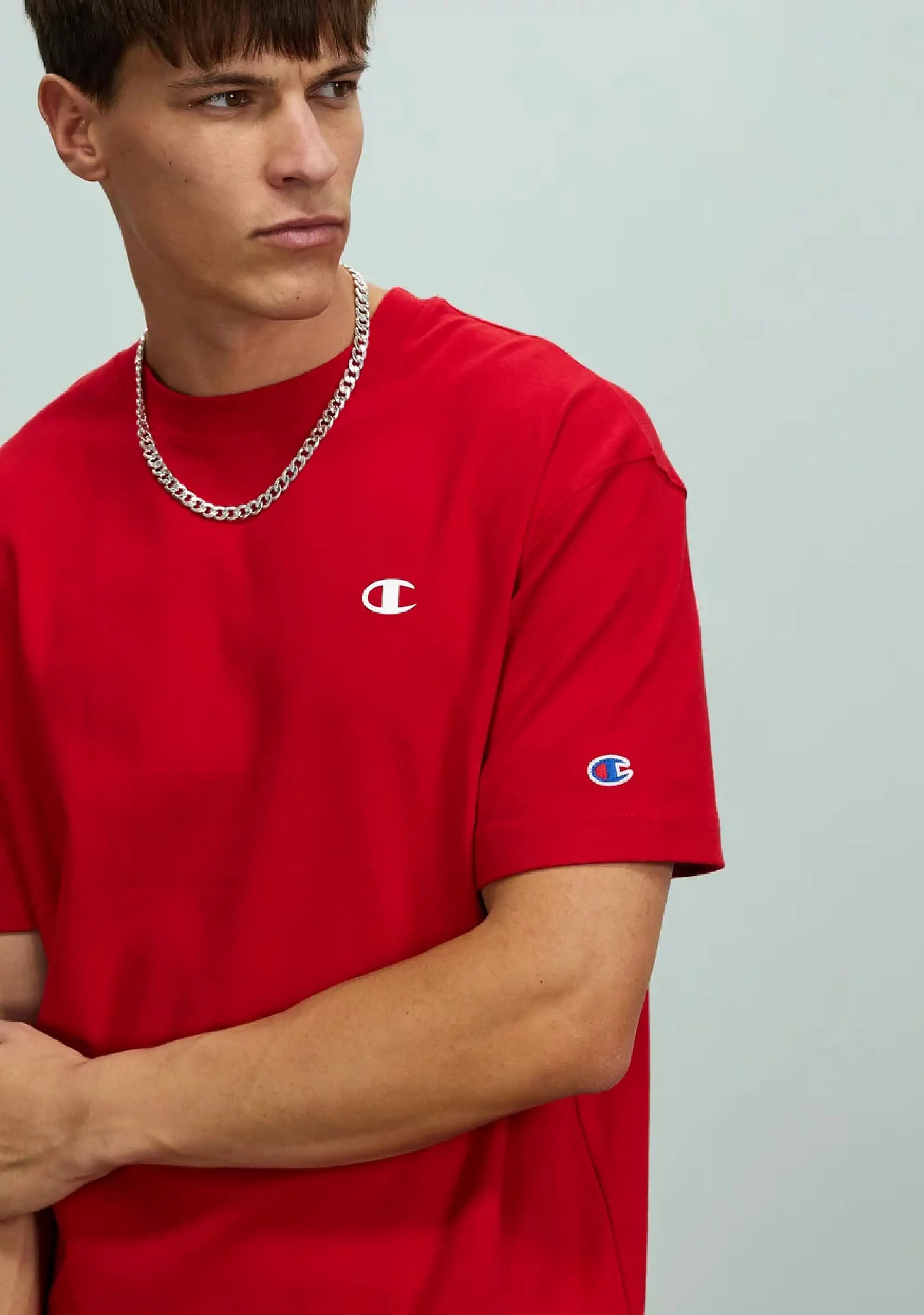 Champion Mens Rochester Base Tee <BR> AV9EN IWX