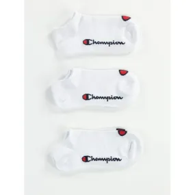 Champion Socks Calze Unisex 3Pk  Bianco