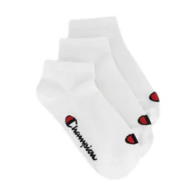 Champion U30043 Socks Calze Unisex 3Pk  Bianco