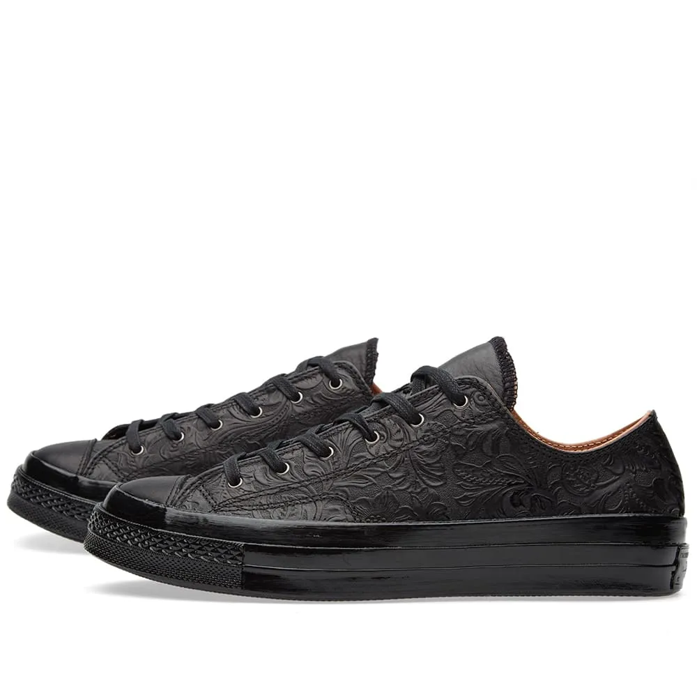 Converse Chuck Taylor 1970s Ox Embossed FloralBlack