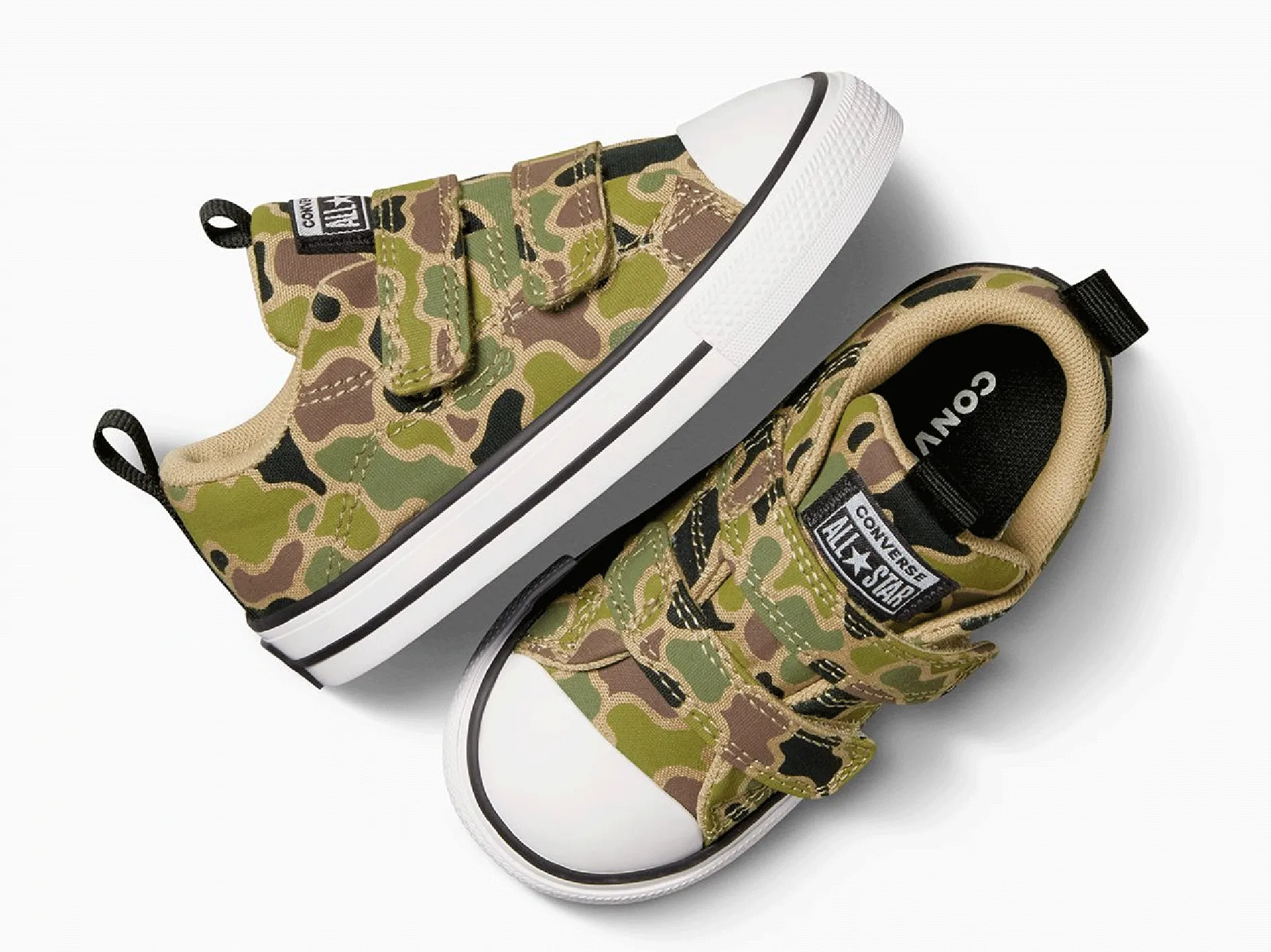 Converse Infants Chuck Taylor All Star 2V Canine Camo Low Top  A05211C