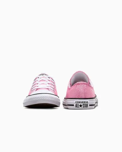 CONVERSE KIDS  ALL STAR PRISM GLITTER PINK SHOE