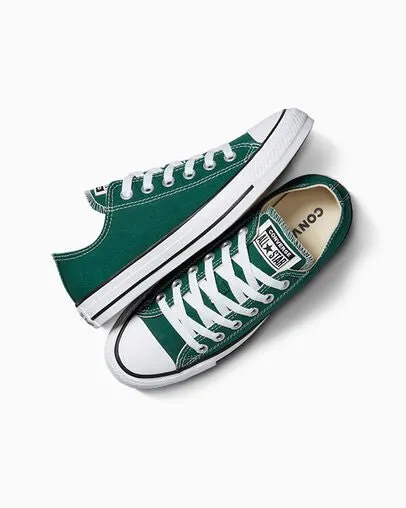 CONVERSE WOMEN'S ALL STAR LO TOP DRAGON GREEN SHOE