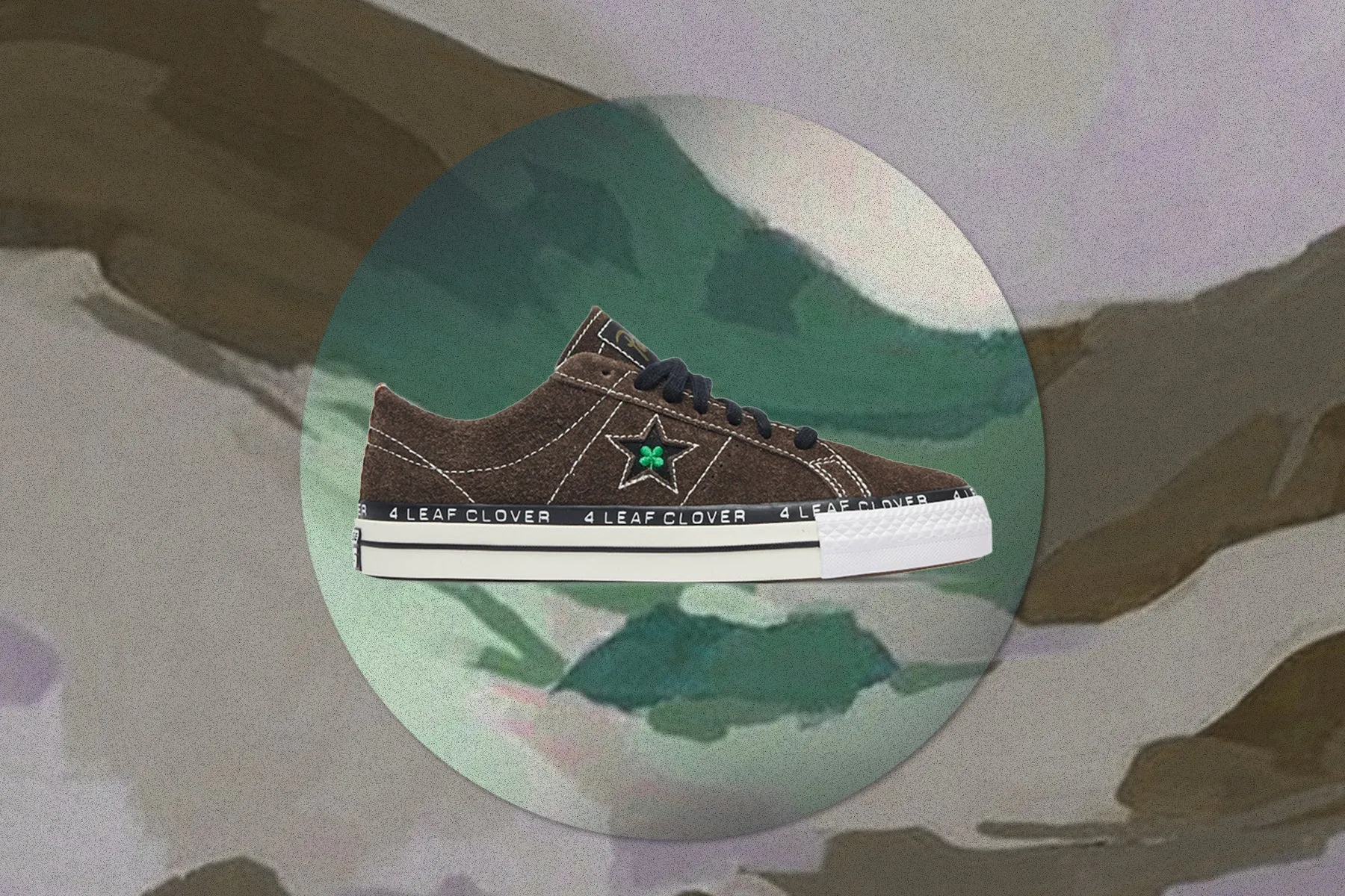 Converse x Patta One Star Pro Ox - Java/Burnt Olive