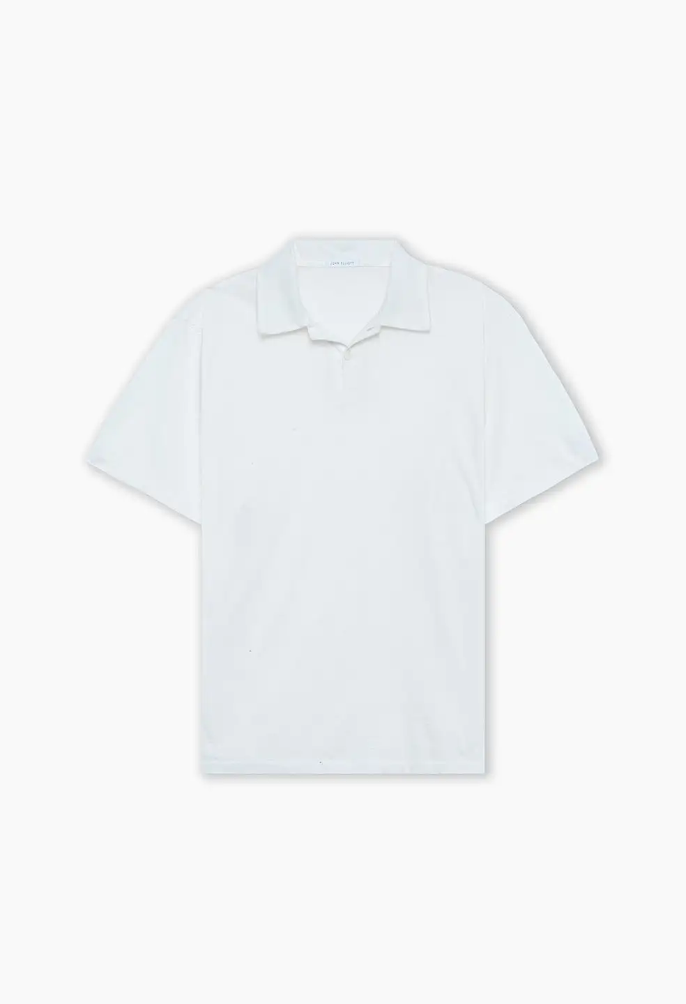 Cotton Cashmere Polo / White