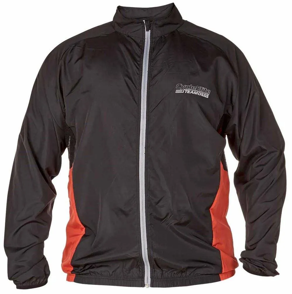 D555 Hoy Windproof Cycling Jacket - Black