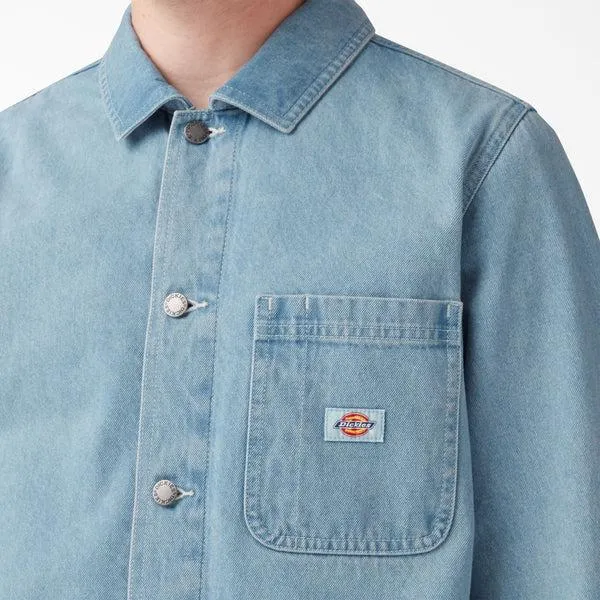 Dickies Denim Chore Coat Light Denim