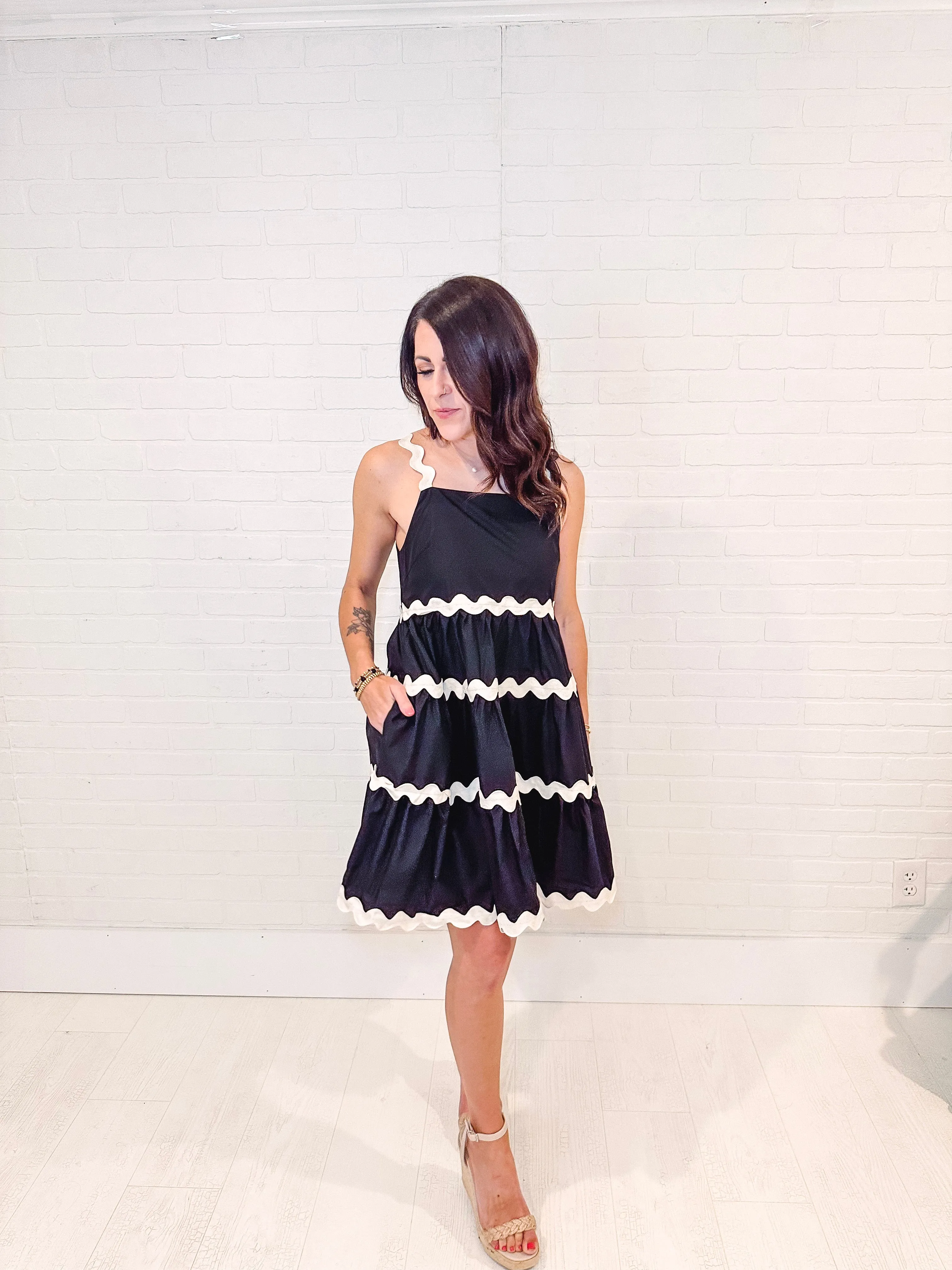 Divine Style Tiered Dress