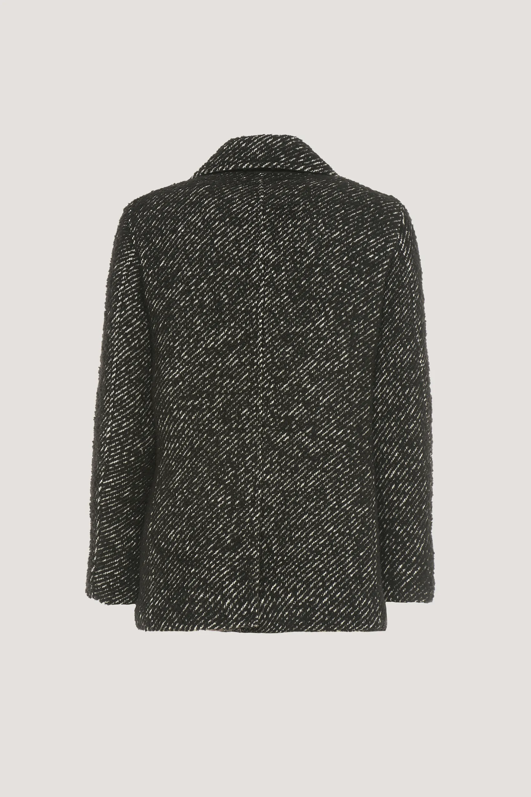 Double-breasted jacket in wool blend 