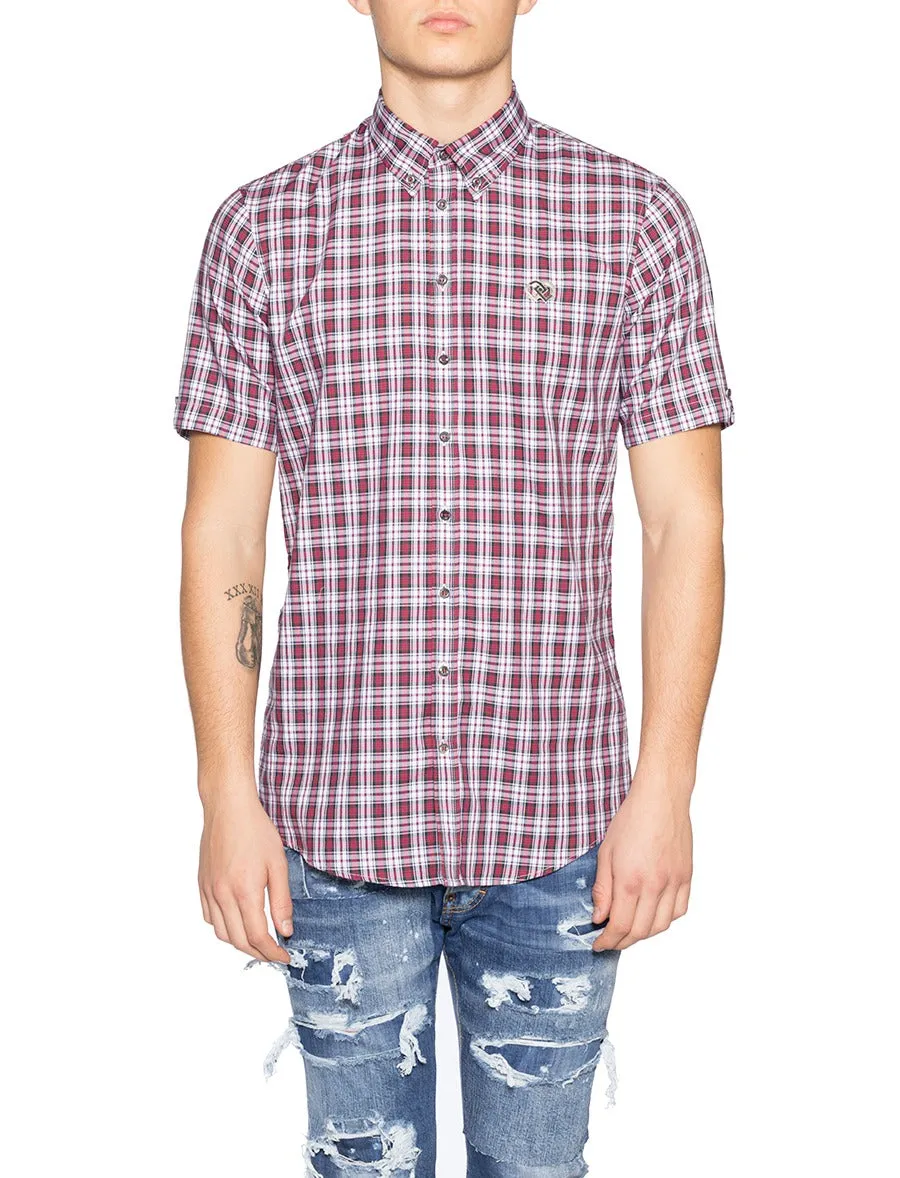 Dsquared2 Checked Short-Sleeved Shirt