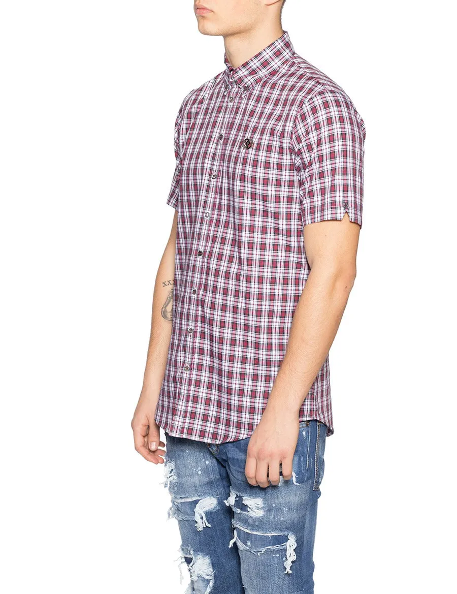 Dsquared2 Checked Short-Sleeved Shirt