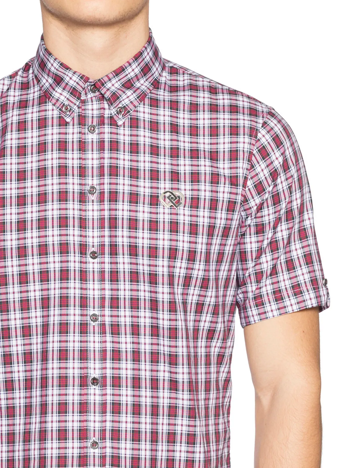 Dsquared2 Checked Short-Sleeved Shirt