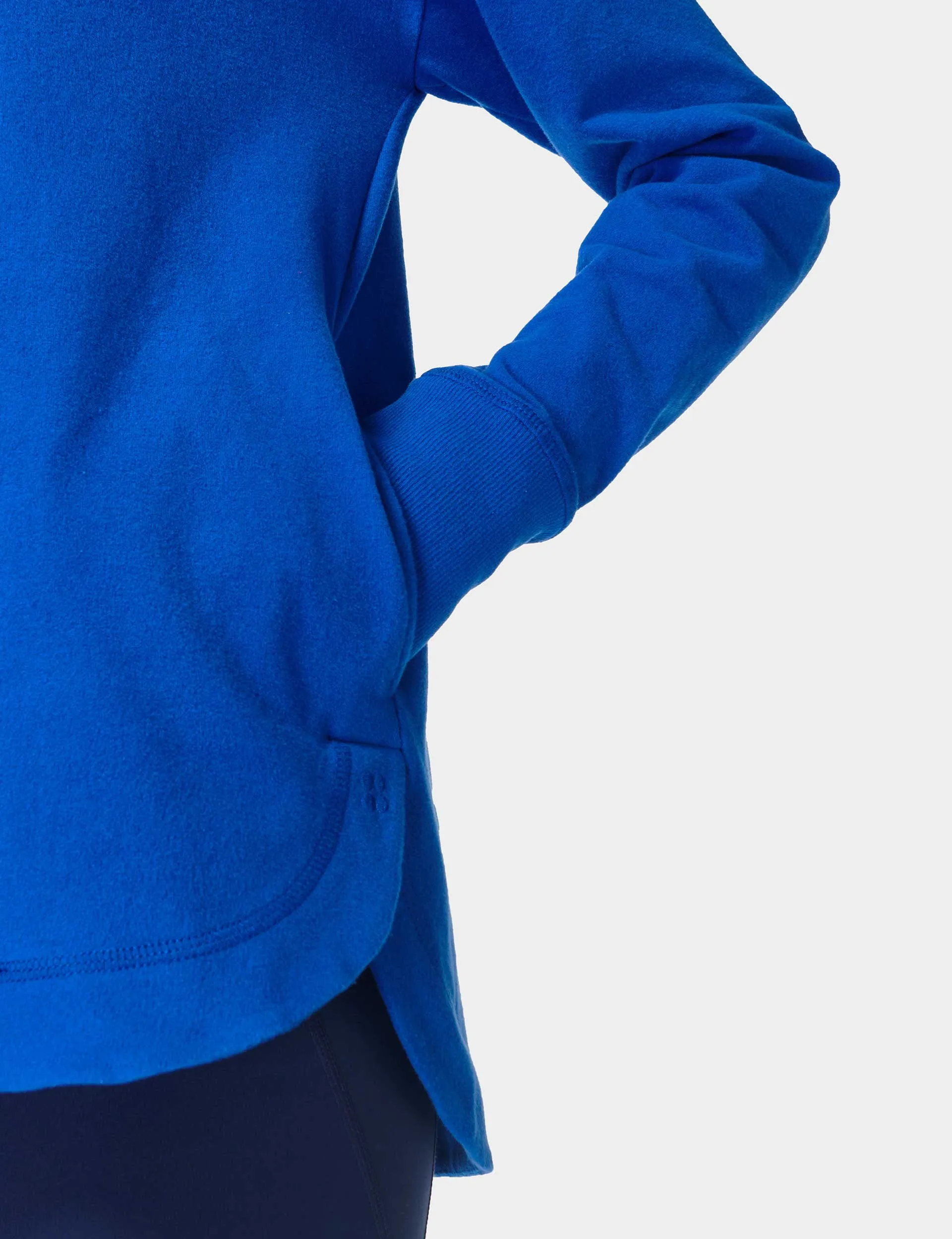 Escape Italian Fleece Hoody - Lightning Blue