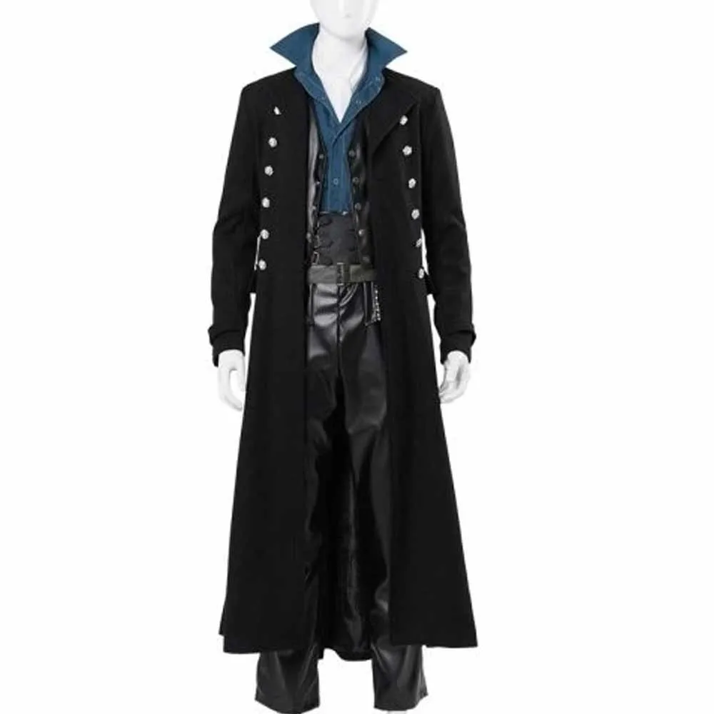 Fantastic Beasts 2 Johnny Depp Double Breasted Coat