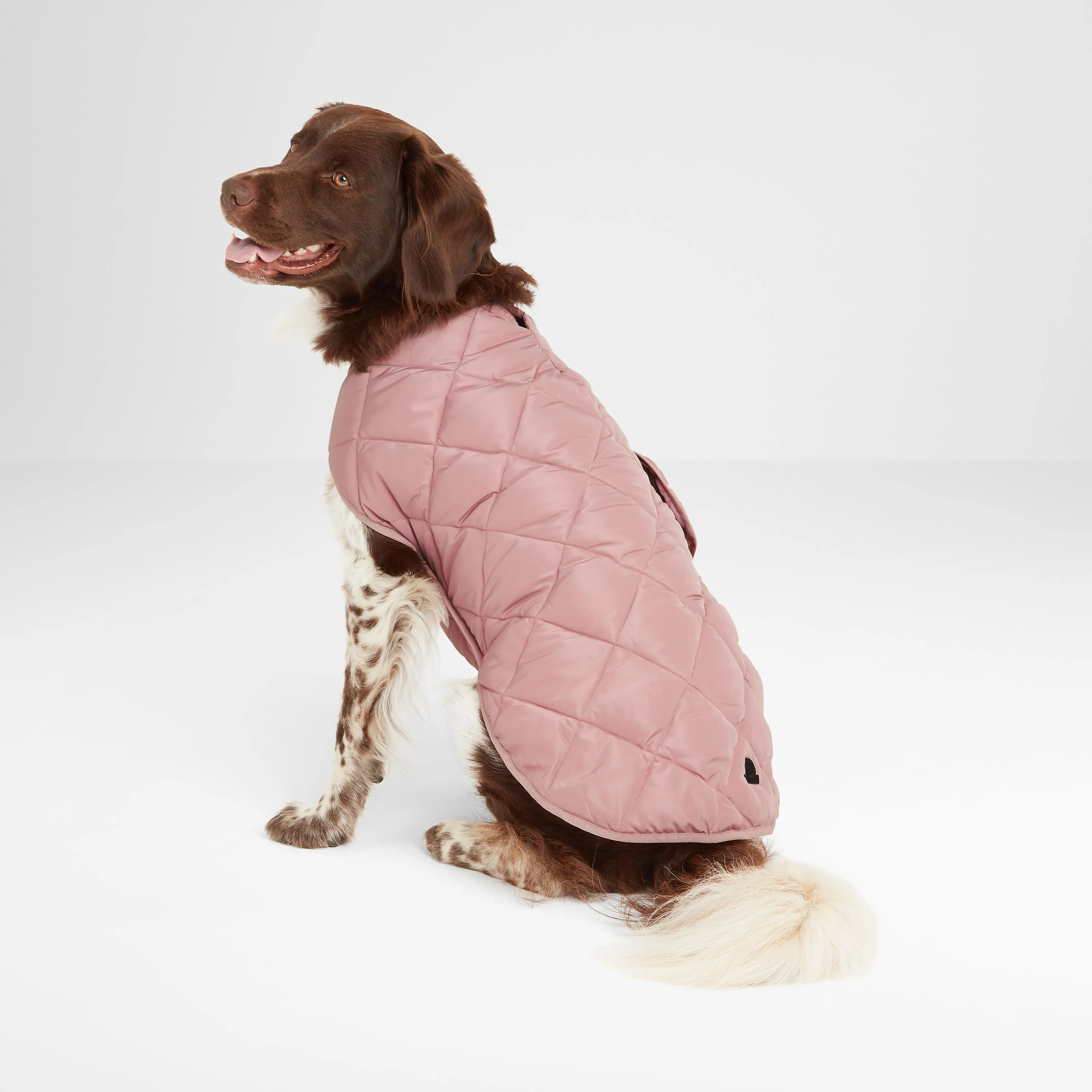 Fido Padded Dog Coat XL - Faded Pink