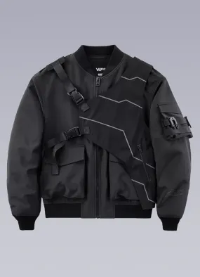 futuristic bomber jacket