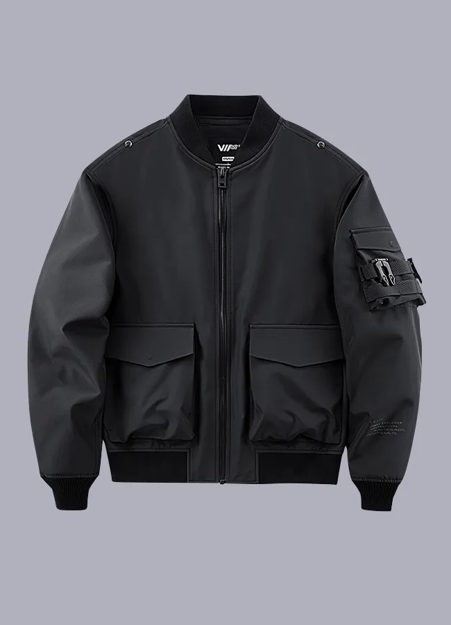 futuristic bomber jacket