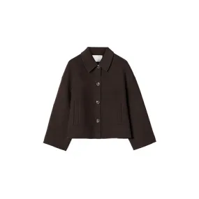 FWSS Cropped Double Jacket Mole Brown