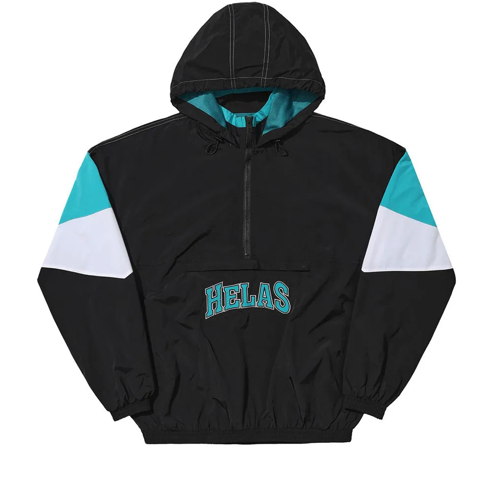 HLAS REQUINS QUARTER ZIP JACKET // BLACK