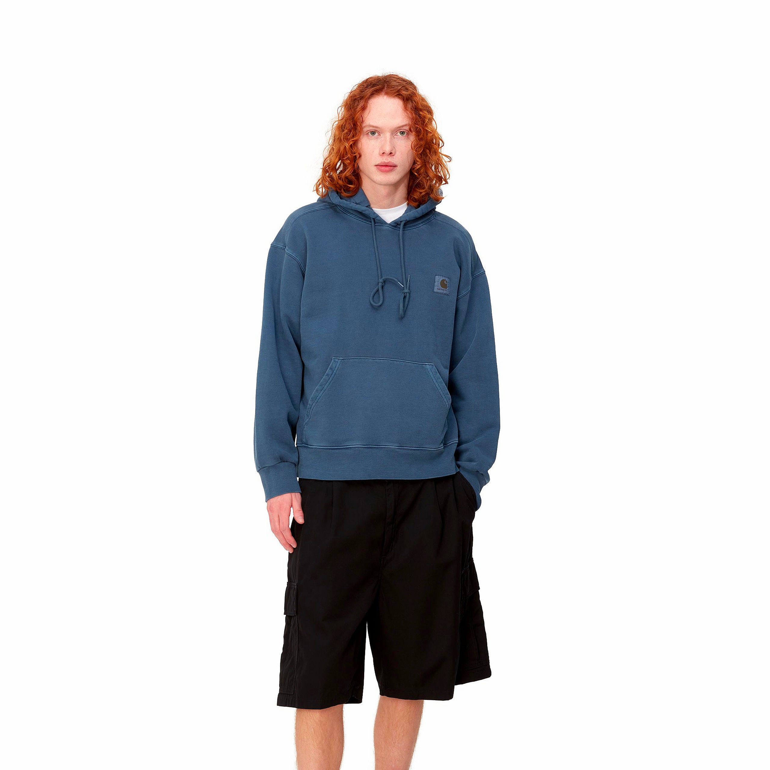 HOODED NELSON SWEAT ELDER GARMENT DYED