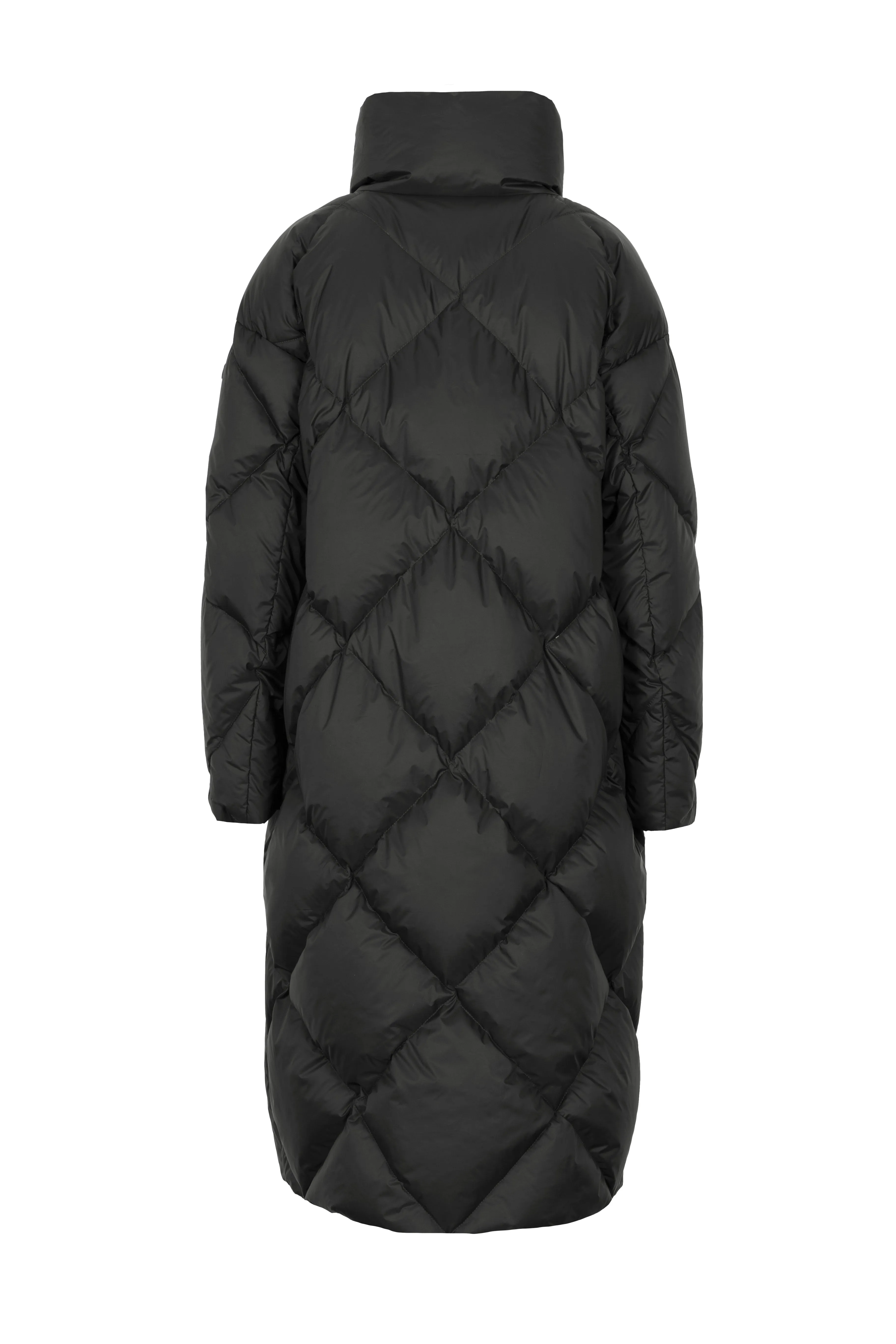 ICONIC DIAMOND QUILT DOWN COAT DEA