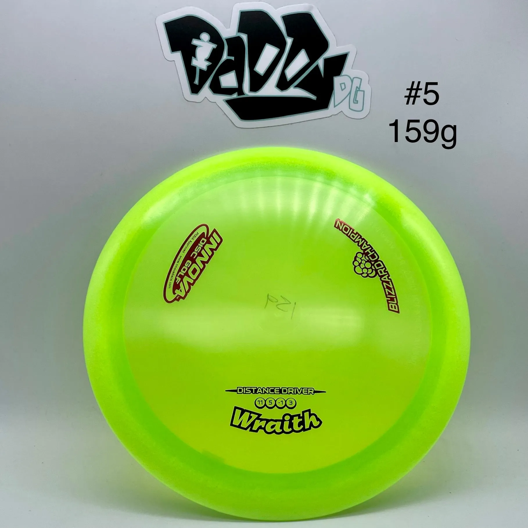 Innova Blizzard Champion Wraith Distance Driver