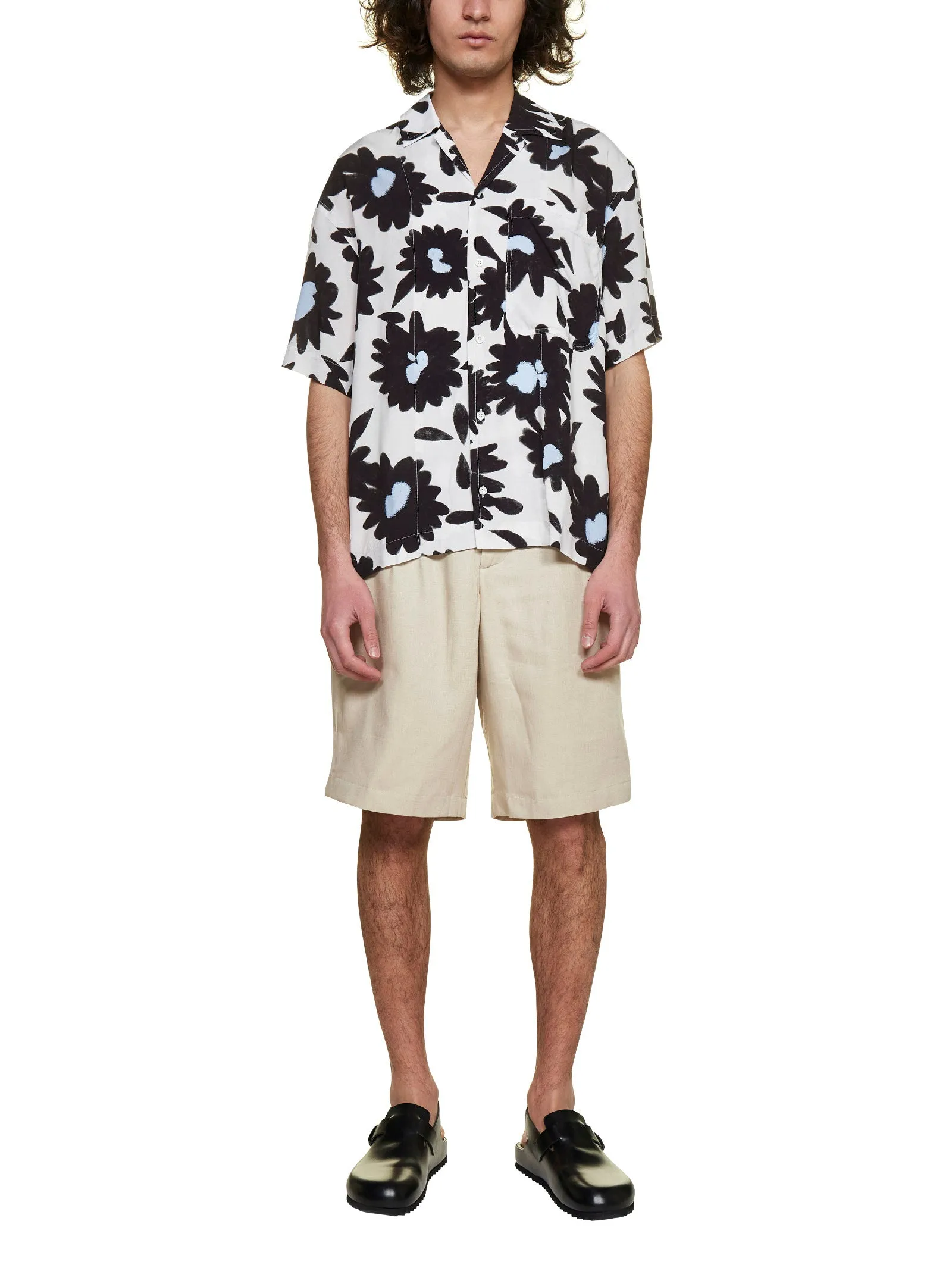 Jacquemus Dark Daisy Short Sleeved Shirt